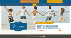 Desktop Screenshot of hotelfrancamisano.com