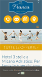 Mobile Screenshot of hotelfrancamisano.com